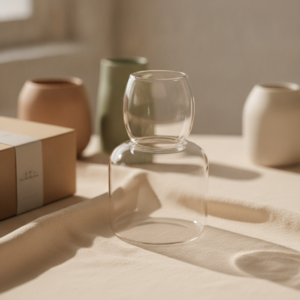 Glass Carafe & Tumbler Set