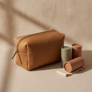 Leather Travel Dopp Kit