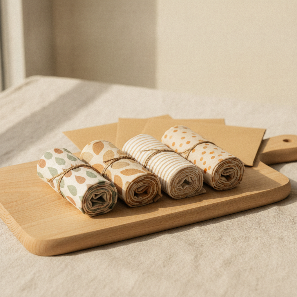 Reusable Beeswax Food Wraps